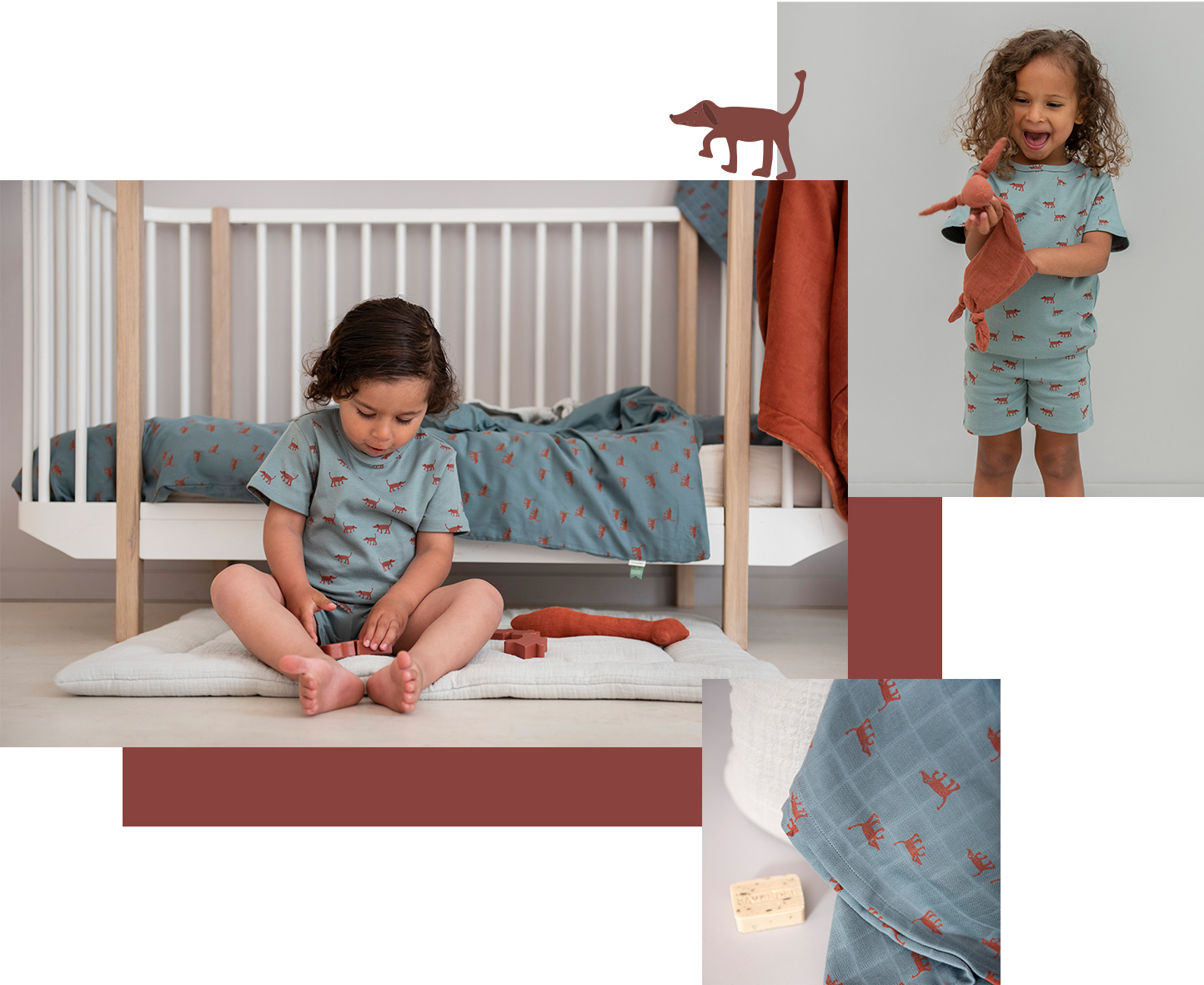 chambre d'enfant - Playful Pup